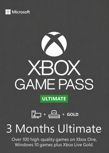 xbox game pass ultimate 3 months