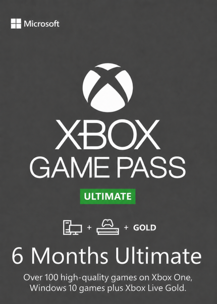 Xbox Game Pass Ultimate 6 Months
