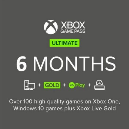 Xbox Game Pass Ultimate 6 Months