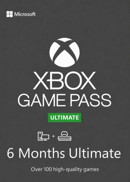 Xbox Game Pass Ultimate 6 Months